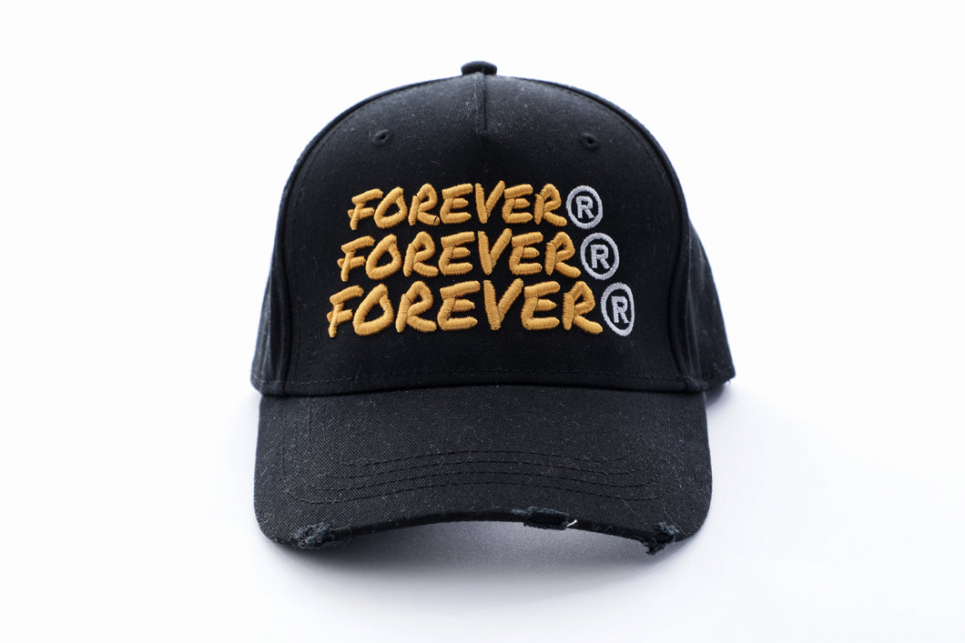 Forever Infinity Distressed Baseball Cap