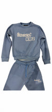 Load image into Gallery viewer, Forever Kids Baby Blue Crew neck Full Tracksuit

