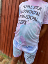 Load image into Gallery viewer, Forever London Girls Cycle Tie Dye Twinset
