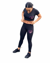 Load image into Gallery viewer, Forever Ladies Crop Top &amp; Leggings Co-Ord set
